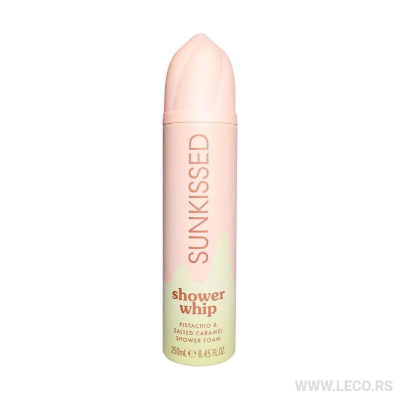Sunkissed Shower Whip Pistachio & Salted Caramel Shower Foam 250ml 