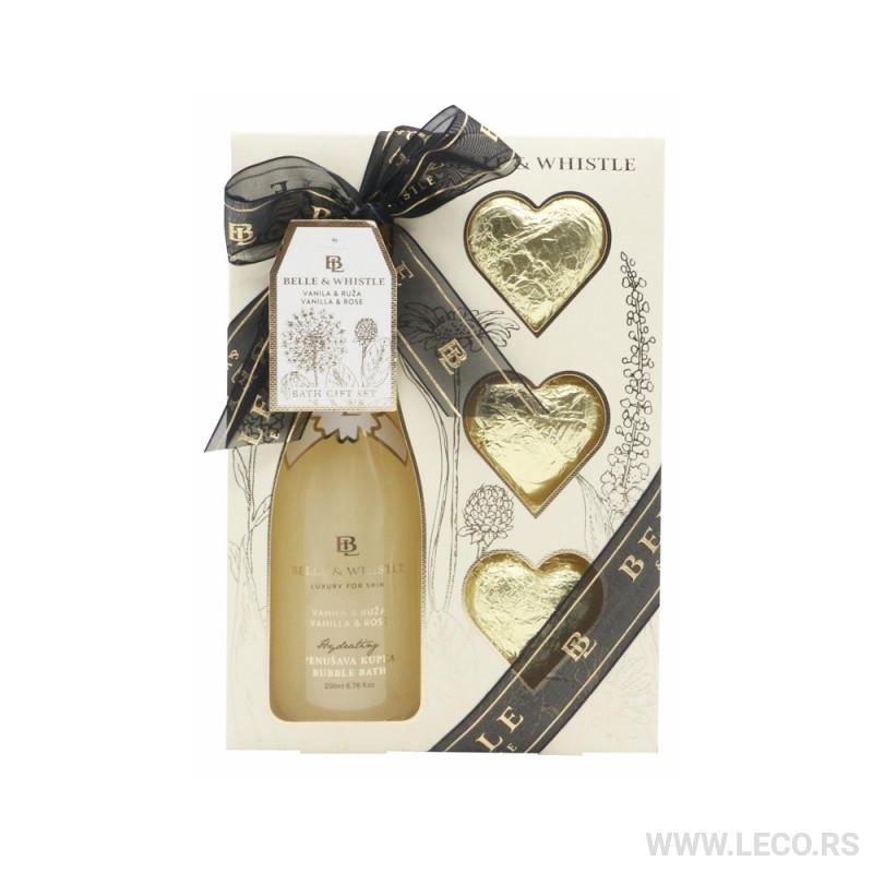BELLE set Šampanjac zlatni za relaksaciju 2/1 SKRD 35153 