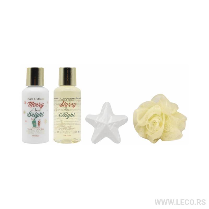 BELLE set Božićni kofer za negu tela 4/1 SKWC 35200 