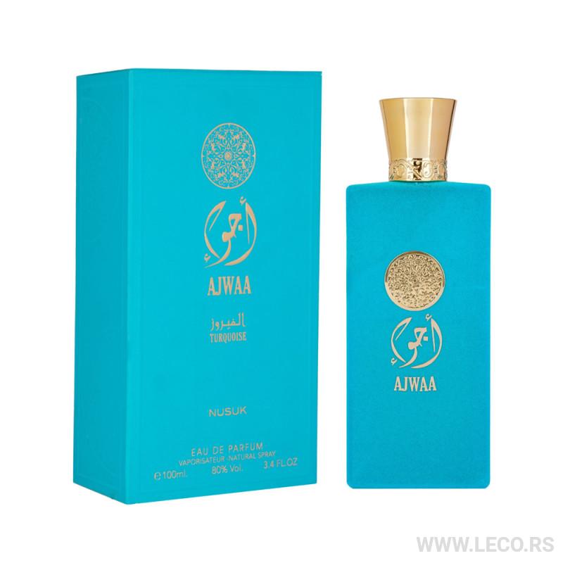 NUSUK Ajwaa Turquoise edp women 100ml 
