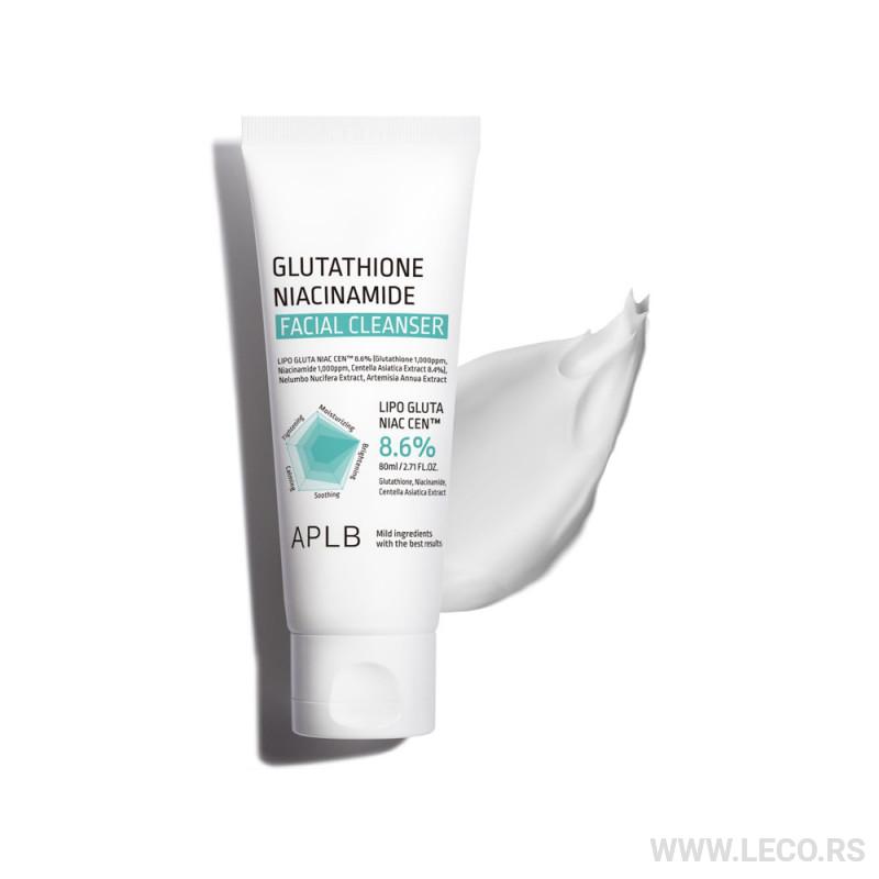 APLB Glutathione Niacinamide umivalica za lice 80ml 