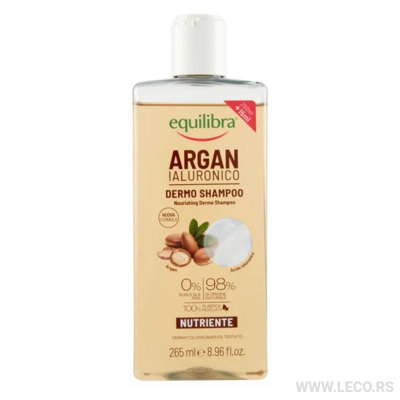 EQ Hyaluronic Argan šampon za kosu 265 ml 