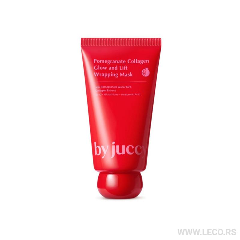 BY JUCCY Pomegranate Collagen Glow and Lift Wrapping Mask 70ml 