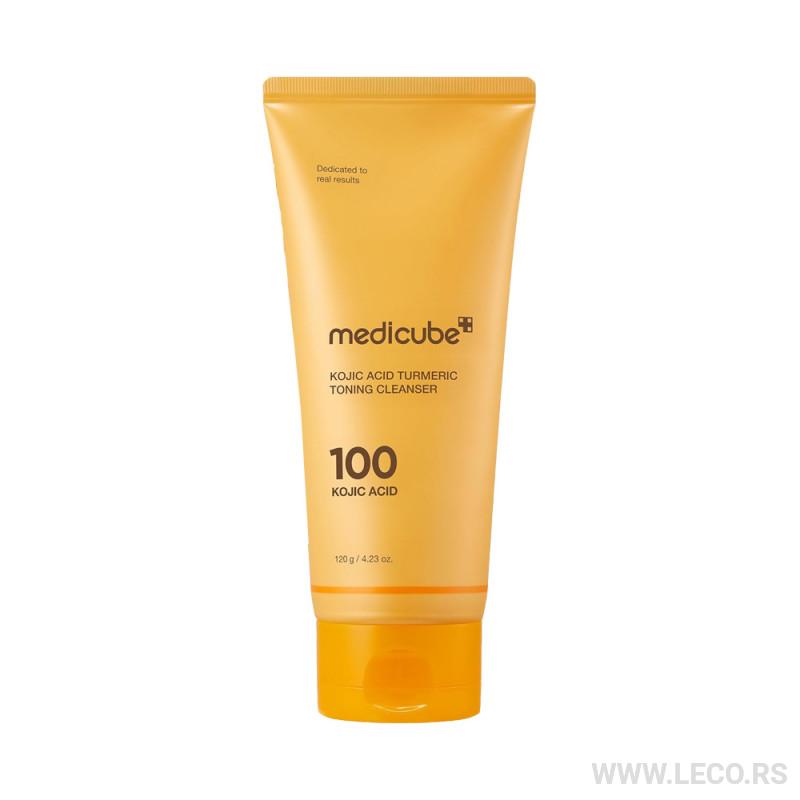 MEDICUBE Kojic Acid Turmeric Toning Cleanser 120ml 