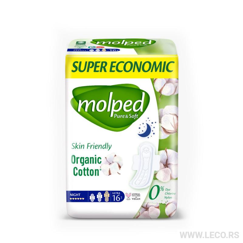 MOLPED PURE&SOFT EX.LONG NIGHT 16X16 S.ECO 