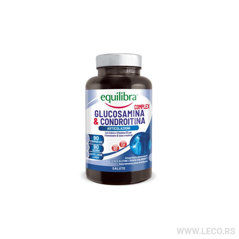 Equilibra Glucosamina & Condroitina 90tab/144gr 