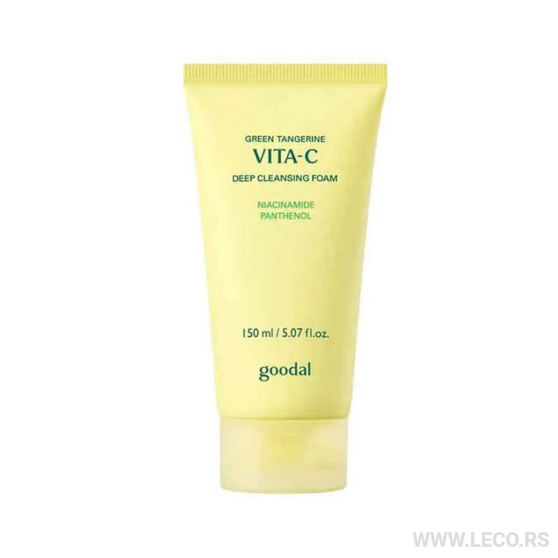 GOODAL Green Tangerine Vita C Deep Cleansing Foam 150ml 