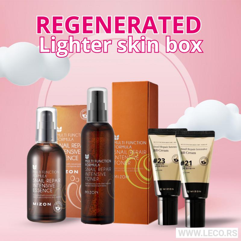 Regenerated lighter skin box 