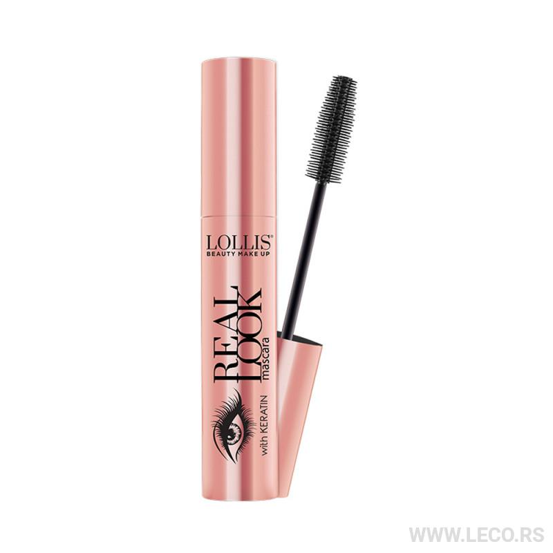 Lollis Mascara Real Look With Keratin 6ml 