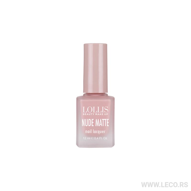 Lollis lak za nokte Nude Matte 04 12ml 