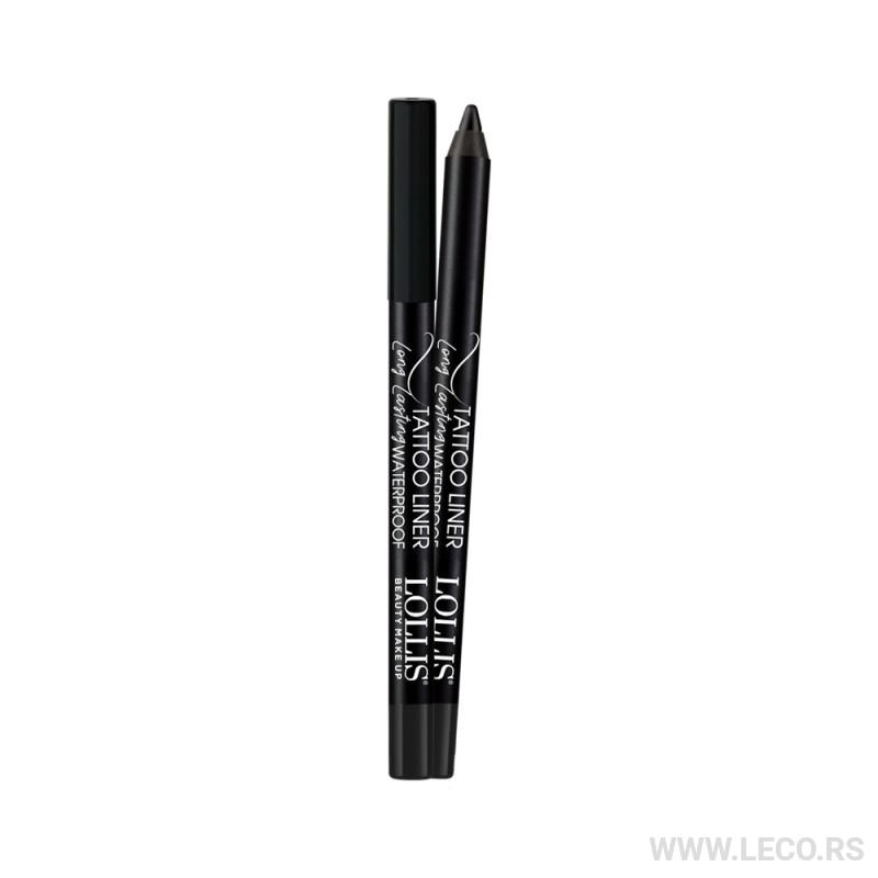 Lollis Tattoo Liner Longlasting & Waterproof 501carbon black 1.4g 