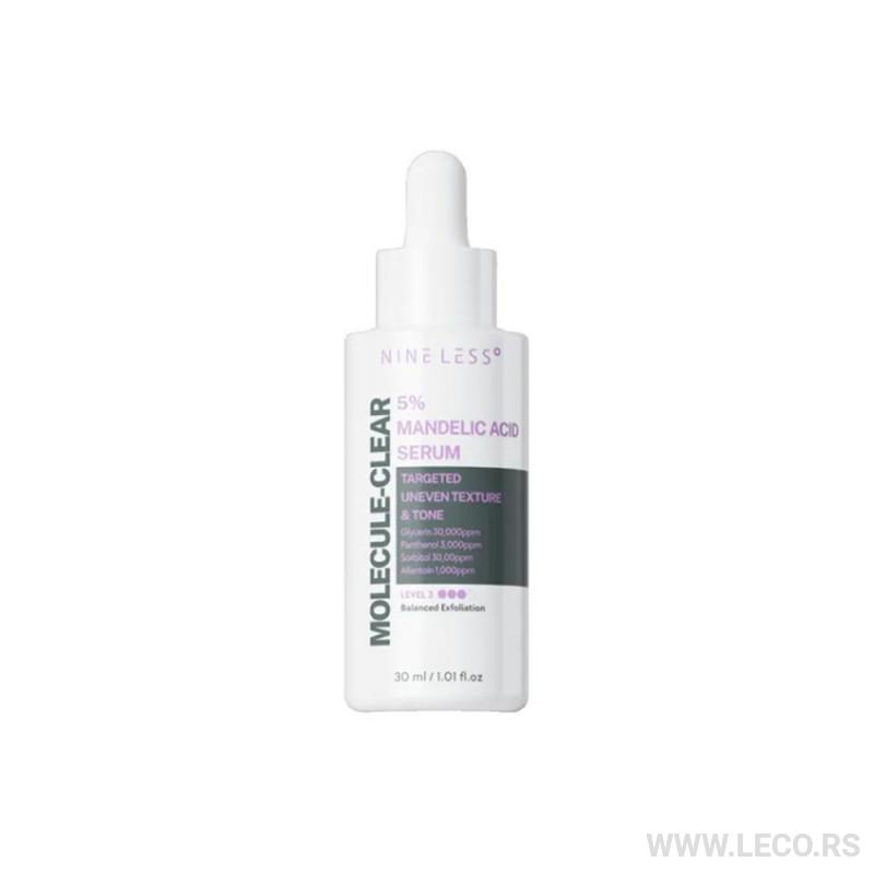 NINE LESS Molecule Clear 5% Mandelic Acid Serum 30ml 