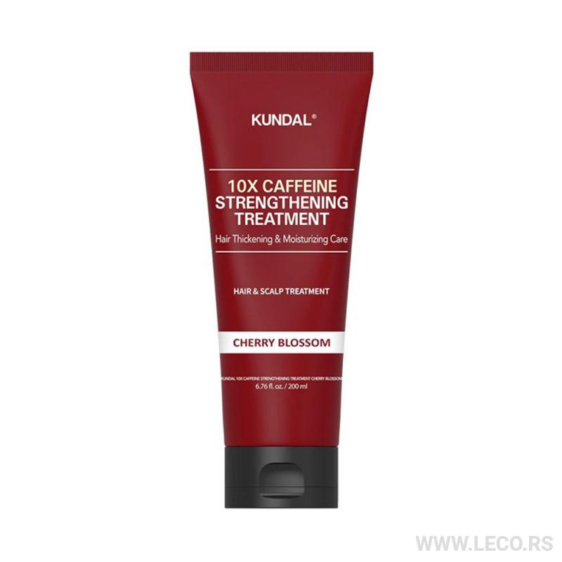 KUNDAL 10XCaffeine Strengthening Treatment 200ml Cherry Blossom 