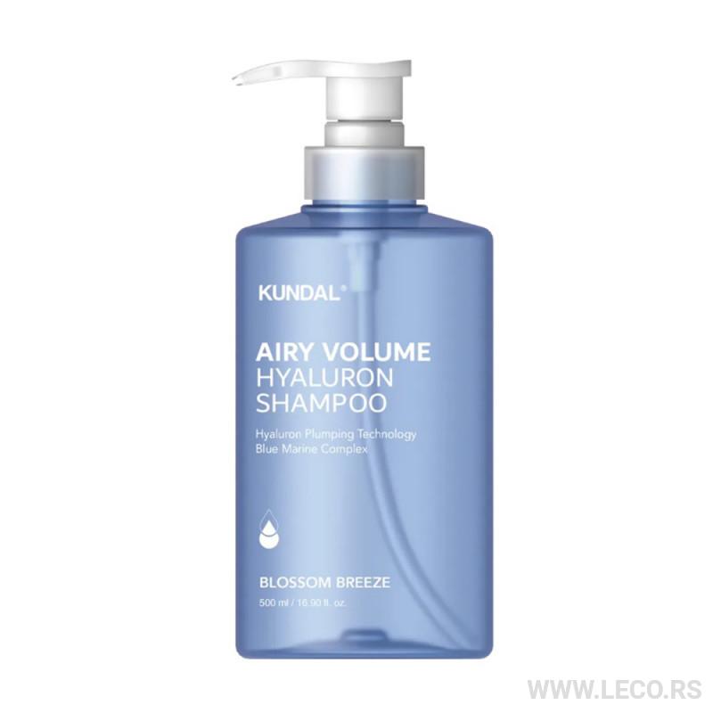 KUNDAL Airy Volume Hyaluron Shampoo 500ml Blossom Breeze 
