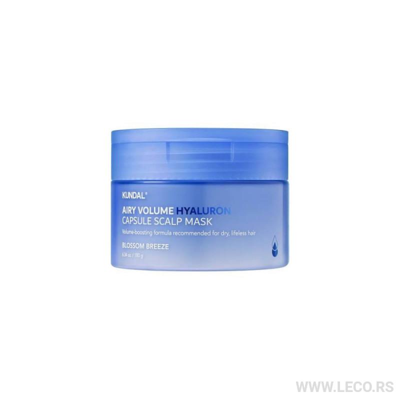 KUNDAL Airy Volume Hyaluron Capsule Scalp Mask 180g Blossom Breeze 