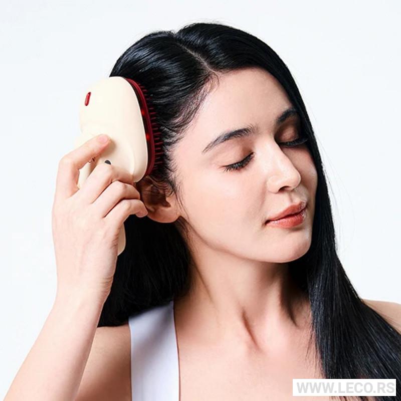 MOEV Hair Steamer Pro parna četka za kosu i masažu temena glave 