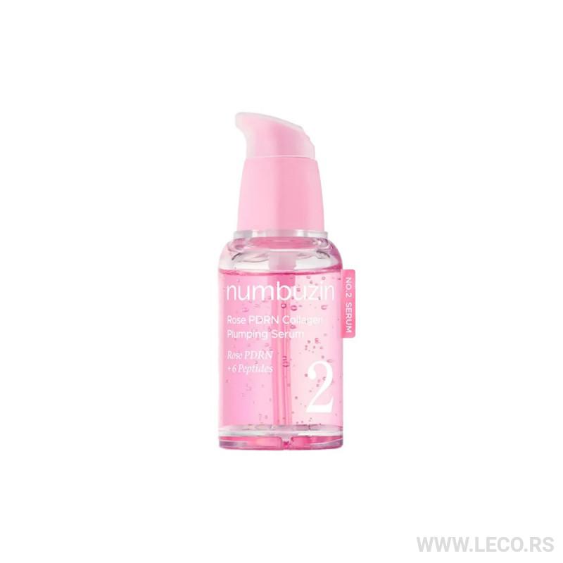 Numbuzin No2 Rose PDRN Collagen Plumping Serum 30ml 
