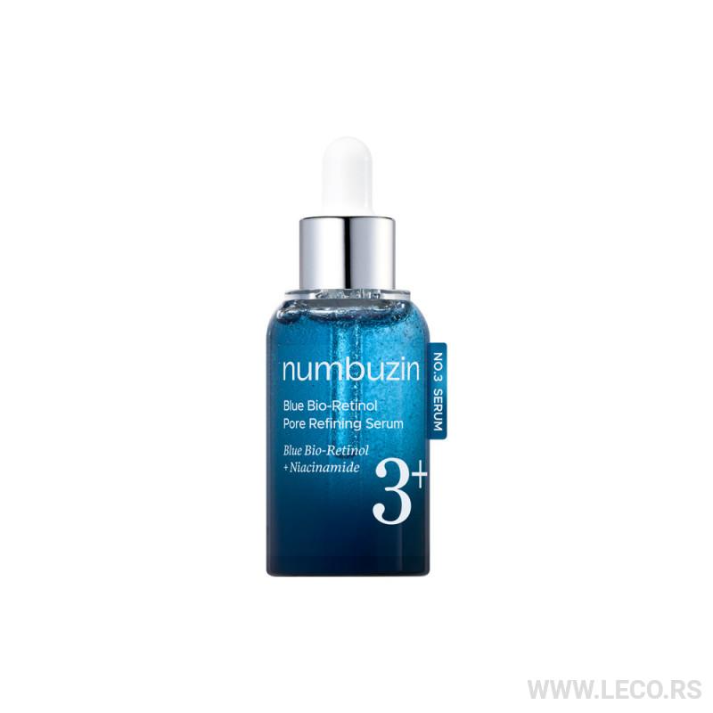 Numbuzin No3+  Blue Bio Retinol Pore Pore Refining Serum 30ml 