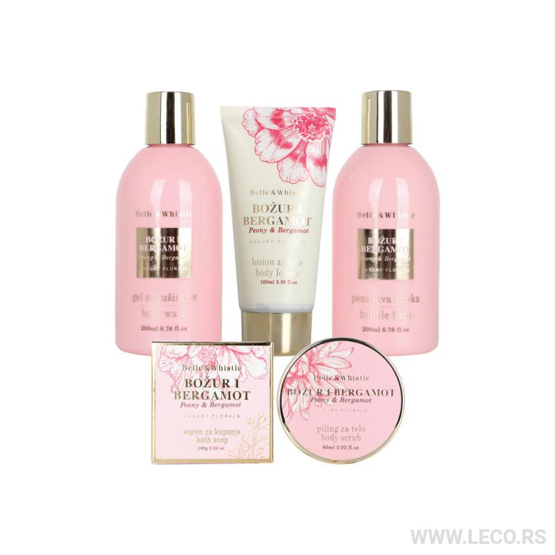 BELLE set Kutija Srce 5/1 za negu tela SKSF37668 