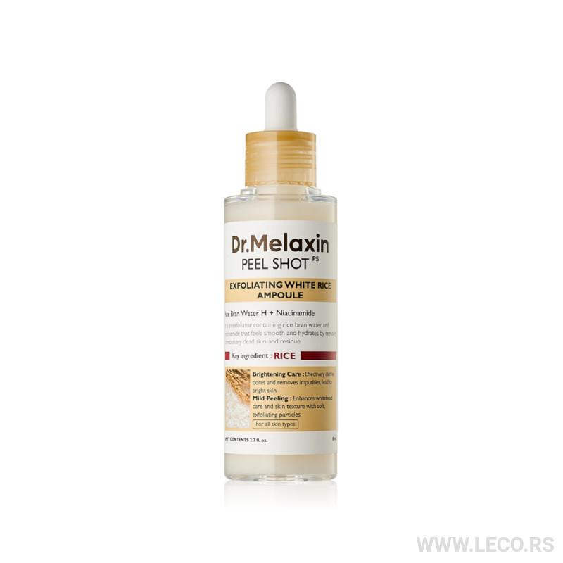 Dr.Melaxin Peel Shot Exfoliating White Rice Ampoule 80ml 