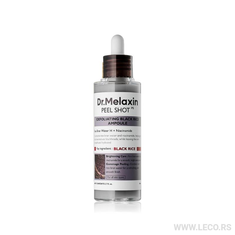 Dr.Melaxin Peel Shot Exfoliating Black Rice Ampoule 80ml 