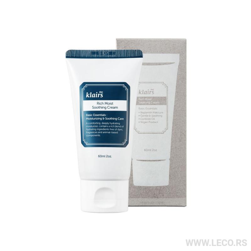 KLAIRS Rich Moist Sooting Cream 60ml