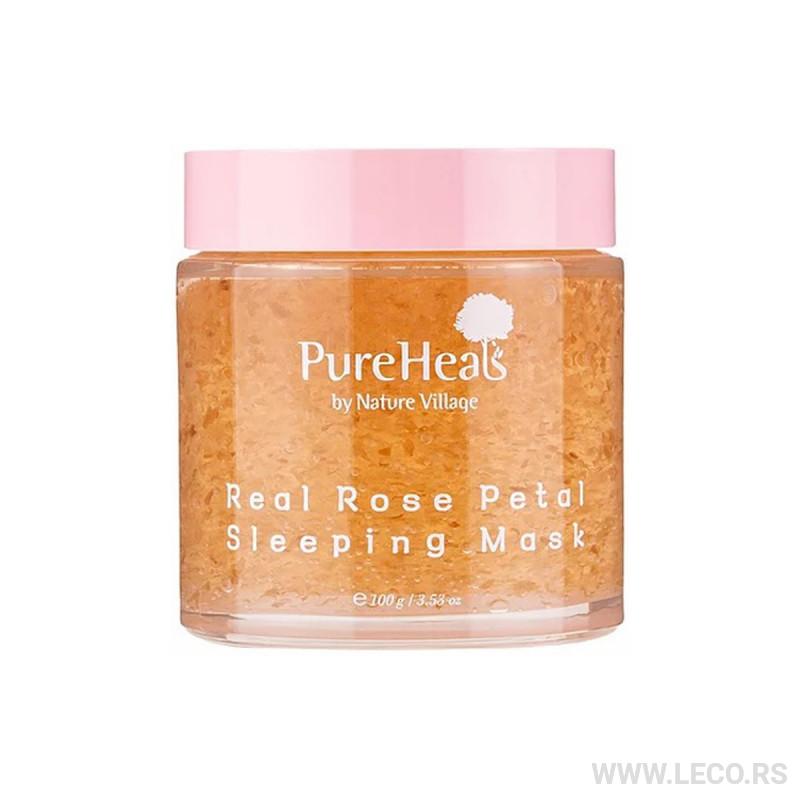 Pureheals Real Rose Petal Sleeping Mask 100ml