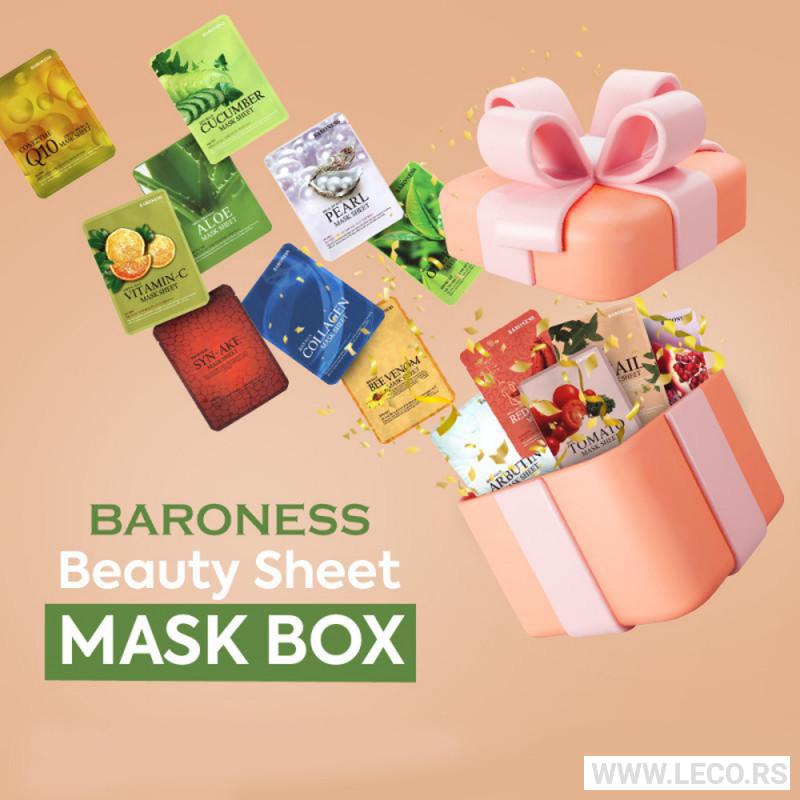 BARONESS BEAUTY MASK SHEET BOX 14/1 