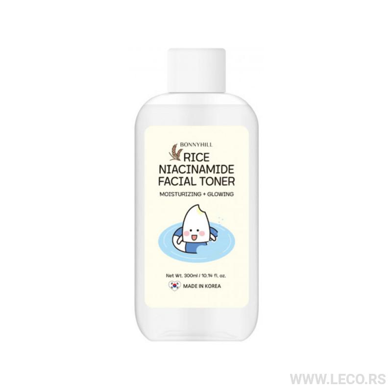 Bonnyhill Rice Niacinamide toner za lice 300 ml