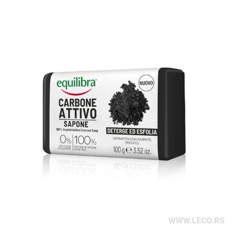 EQ Vegetal Active Charcoal Soap 100gr