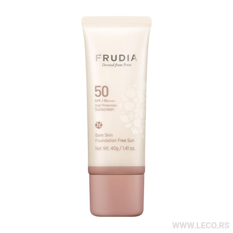 Frudia Bare Skin Foundation Free Sun Cream 40gr
