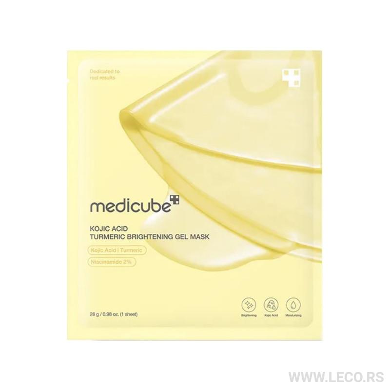 MEDICUBE Kojic Acid Turmeric Brightening Gel Mask 28gr