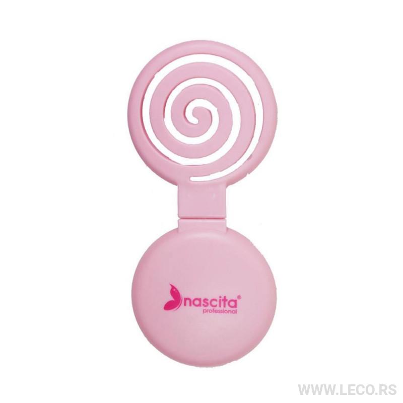 NASCITA četka sa ogledalom FPRO00051LPN Light pink