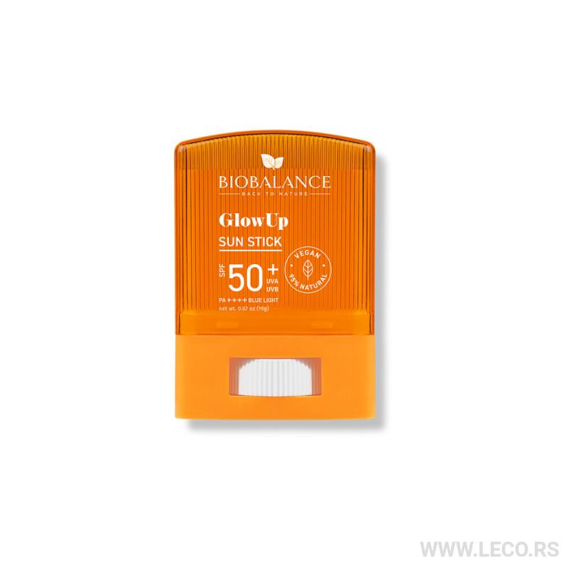 BIOBALANCE Glow Up Sun Stick SPF 50+ 19gr