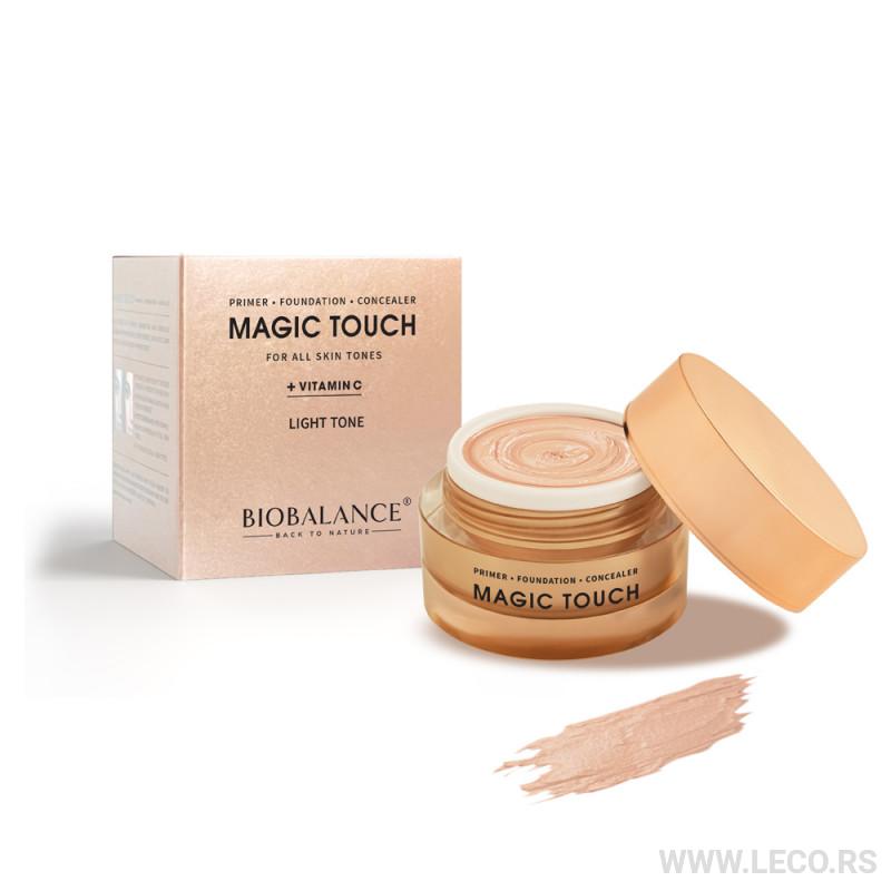 BIOBALANCE Magic Touch 3 in 1 Primer Foundation Concealer 30 ml
