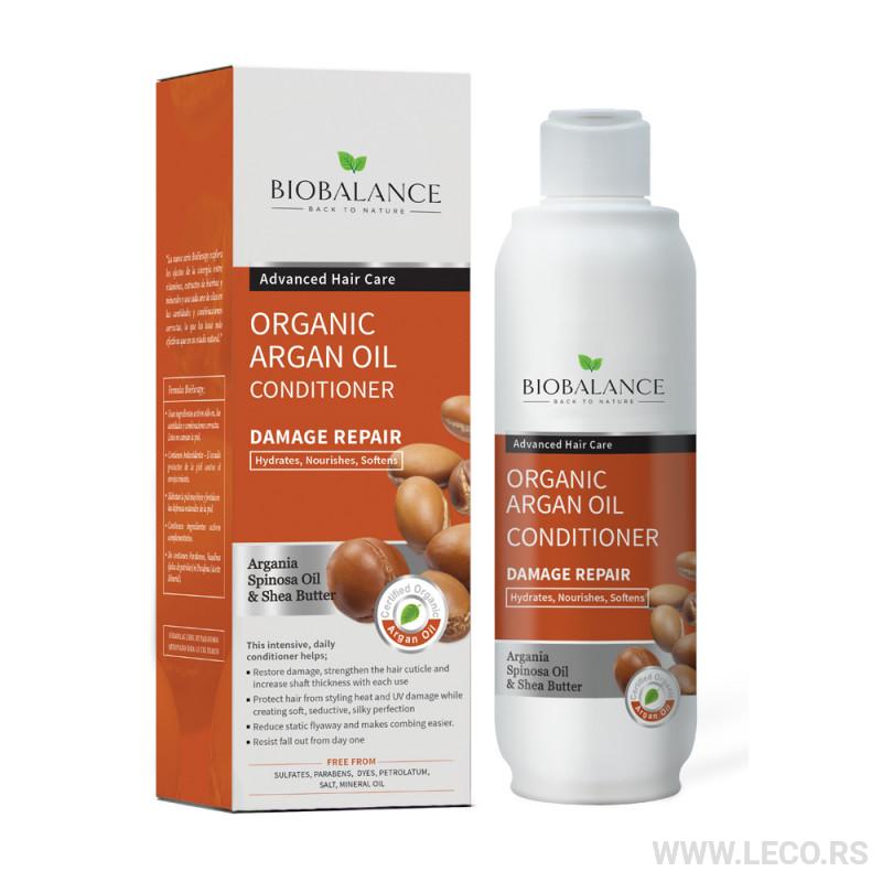BIOBALANCE Organic Argan Oil Conditioner 330 ml