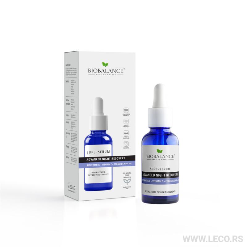 BIOBALANCE Advanced Night Recovery Super Serum 30 ml