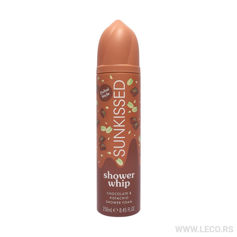 Sunkissed Shower Whip Chocolade & Pistachio Shower Foam 250ml