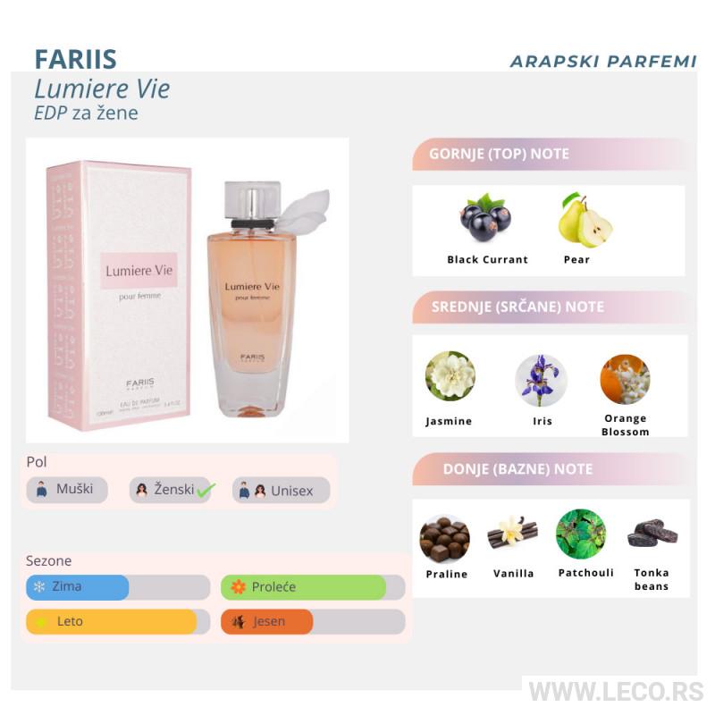 FARIIS Lumiere Vie edp women 100ml 