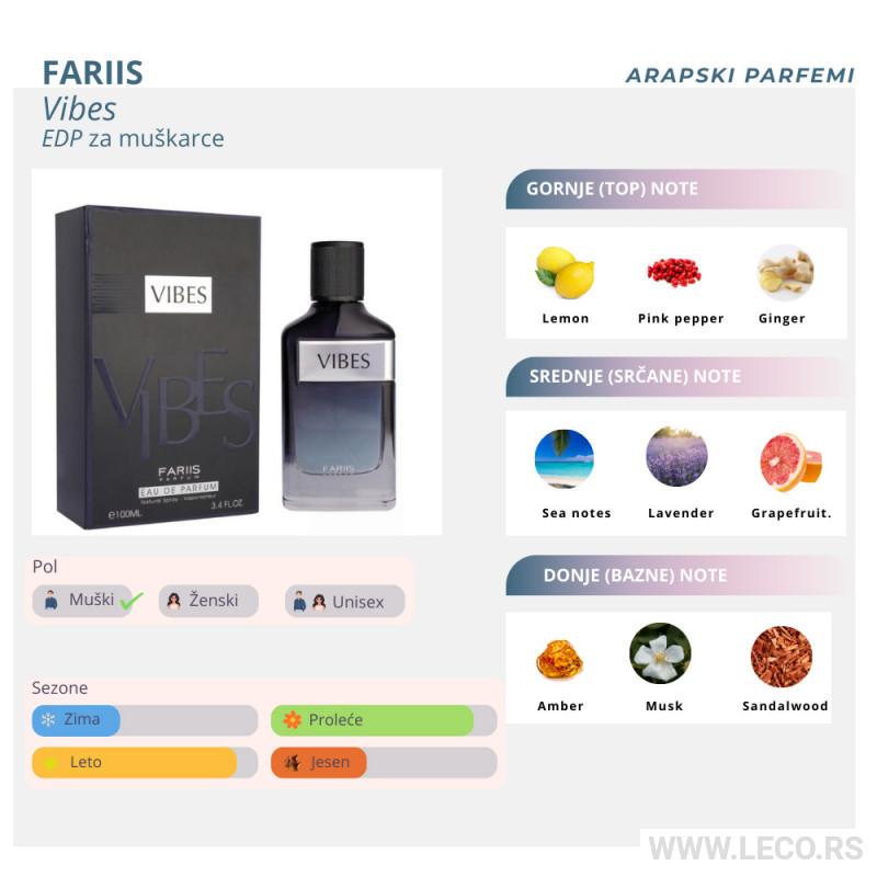 FARIIS Vibes edp men 100ml 