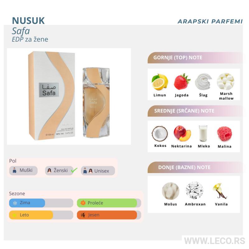 NUSUK Safa edp women 100ml 