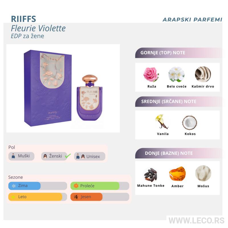 RiiFFS Fleurie Violette edp women 100ml 