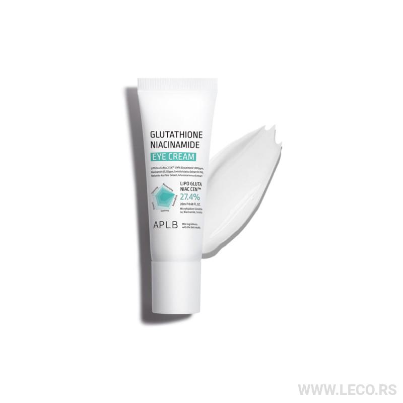 APLB Glutathione Niacinamide okoloočna krema 20ml 
