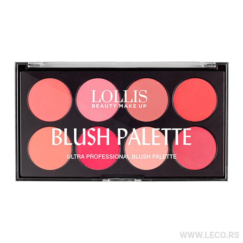 Lollis Ultra Professional Blush Palette 01 40gr 