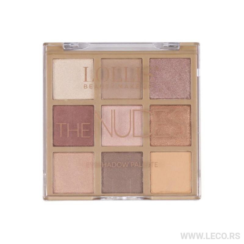 Lollis Eyeshadow The Nudes Palette 02 18gr 