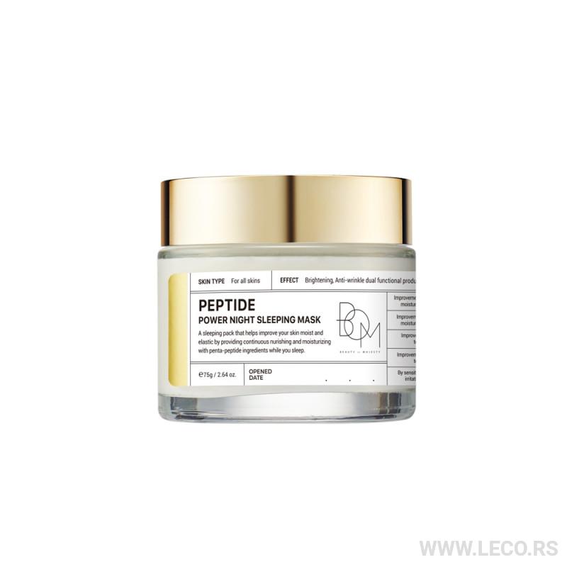 BOM Peptide Power Night Sleeping Mask 75g 
