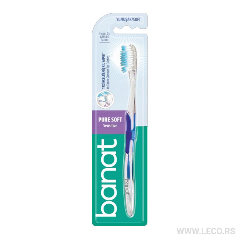 BANAT ČETKICA PURE SOFT SENSITIVE 