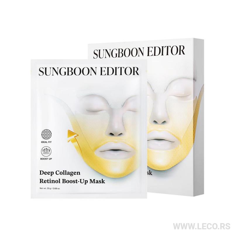 Sungboon Editor Deep Collagen Retinol Boost Up  Mask 25gr 