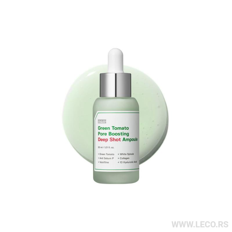 Sungboon Editor Green Tomato Pore Boosting Deep Shot Ampoule 30ml 