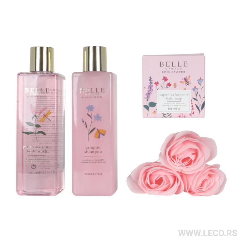 BELLE set Spring Ruža za negu tela 4/1 SKCT 36263 